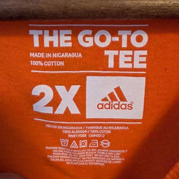 Orange Oilers NHL T-Shirt - Picture 3 of 4